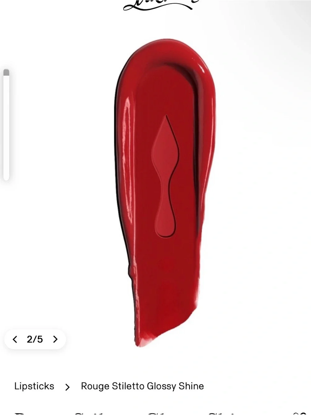 Christian Louboutin Red Lipstick- Red